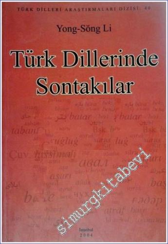 Türk Dillerinde Sontakılar