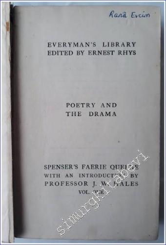 Poetry and the Drama : The Faerie queene : Disposed into Twelve Books 