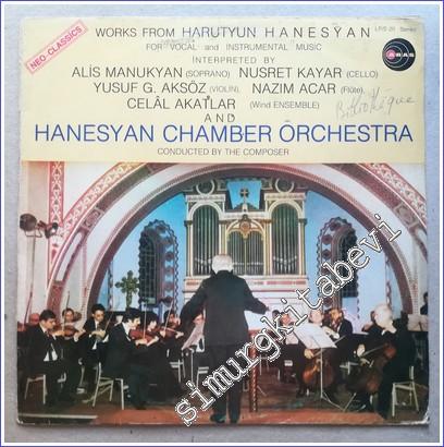 33 LP PLAK VINYL: Harutyun Hanesyan, Hanesyan Chamber Orchestra, Alis 