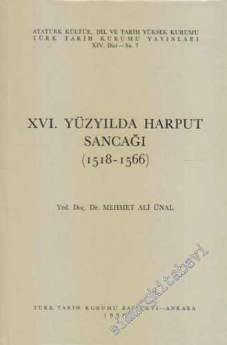 16. Yüzyılda Harput Sancağı (1518 - 1566)