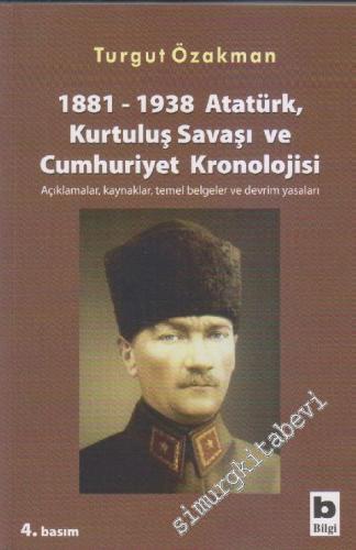 1881 - 1938 Atatürk, Kurtuluş Savaşı ve Cumhuriyet Kronolojisi: Açıkla