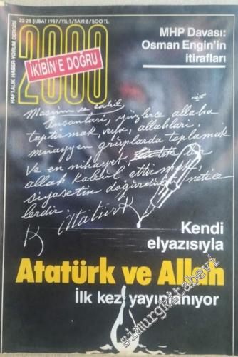 2000 - İkibin'e Doğru - Kendi Elyazısıyla Atatürk ve Allah - Sayı: 8 Y