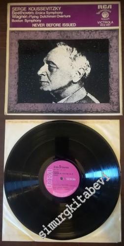 33 LP PLAK VINYL: Beethoven, Wagner, Serge Koussevitzky, Boston Sympho