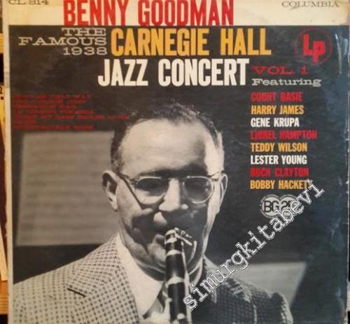 33 LP PLAK VINYL: Benny Goodman: The Famous 1938 Carnegie Hall Jazz Co