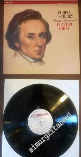 33 LP PLAK VINYL: Chopin, Claudio Arrau, 4 Scherzi, Polonaise-Fantaisi