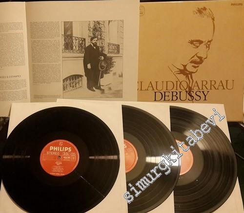 33 LP PLAK VINYL: Debussy / Claudio Arrau - Arrau Edition 3×LP, BOX SE