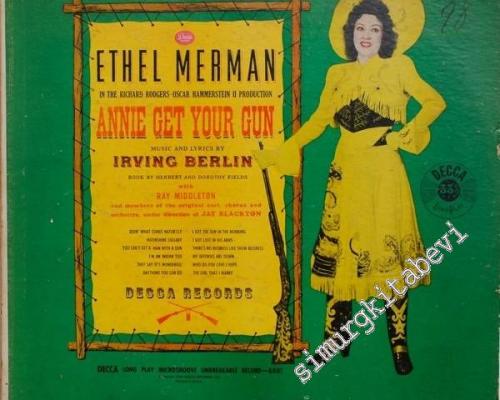 33 LP PLAK VINYL: Ethel Merman With Ray Middleton, Music & Lyrics By I