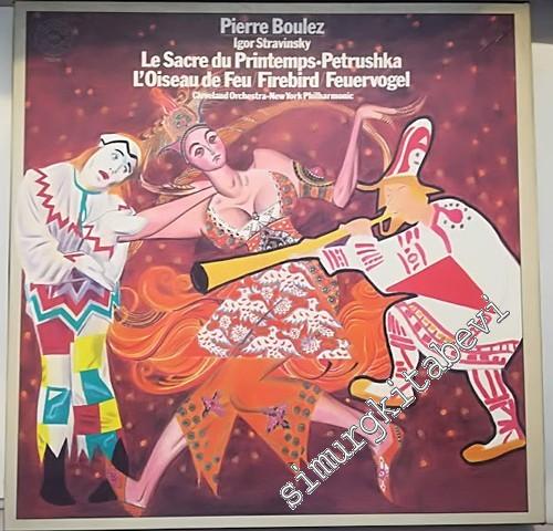 33 LP PLAK VINYL: Igor Stravinsky, Pierre Boulez - Stravinsky: Ballets