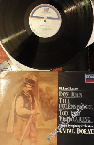 33 LP PLAK VINYL: Richard Strauss - Don Juan / Till Eulenspiegel / Tod