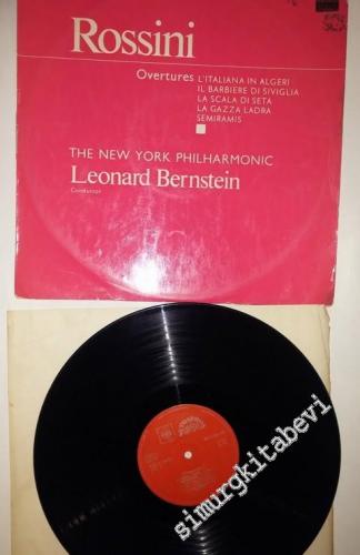 33 LP PLAK VINYL: Rossini / Leonard Bernstein - Overtures, The New Yor
