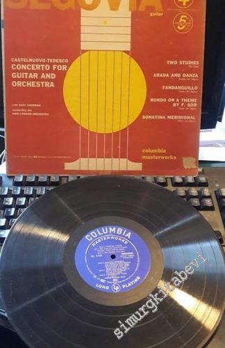 33 LP PLAK VINYL: Segovia With The New London Orchestra / Alec Sherman