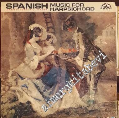 33 LP PLAK VINYL: Spanish Music For Harpsichord