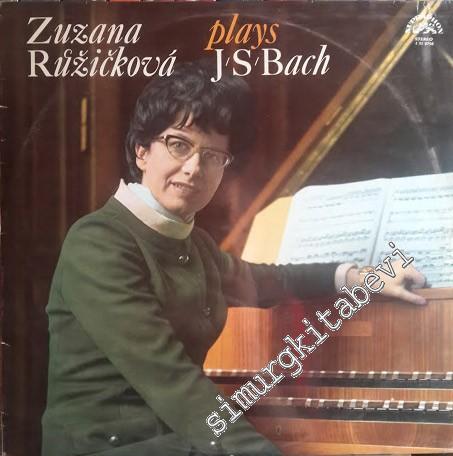 33 LP PLAK VINYL: Zuzana Ruzicková Plays J. S. Bach