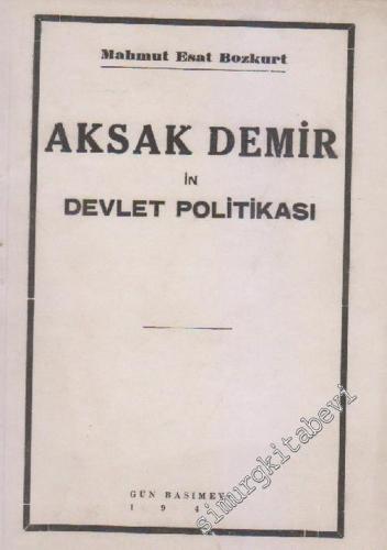 Aksak Demir'in Devlet Politikası [ Timur ]