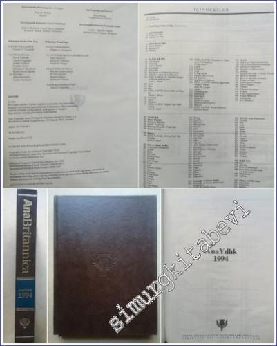 Ana Britannica Ansiklopedisi Ana Yıllık 1994 - 1994