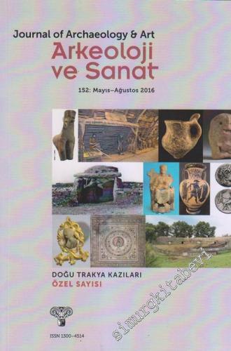 Arkeoloji ve Sanat Dergisi = Journal Archaeology And Art : Doğu Trakya
