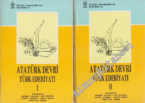 Atatürk Devri Türk Edebiyatı 2 Cilt TAKIM