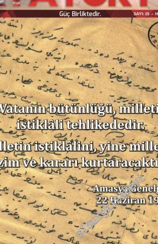 Atayurt Dergisi - İşgal Sonrası İzmir, Türk Devriminin Kıvılcımı, Vahd