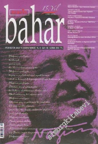 Berfin Bahar Kültür, Sanat ve Edebiyat Dergisi : Nâzım Hikmet - Sayı: 