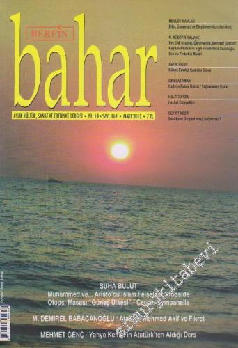 Berfin Bahar Kültür, Sanat ve Edebiyat Dergisi - Sayı: 169 18 Mart