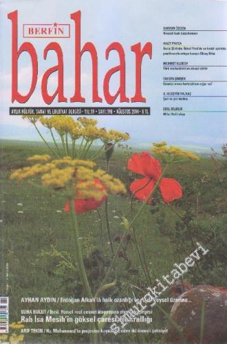 Berfin Bahar Kültür, Sanat ve Edebiyat Dergisi - Sayı: 198 19 Ağustos