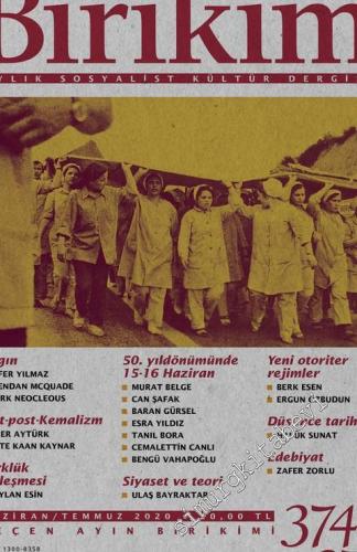 Birikim Aylık Sosyalist Kültür Dergisi - 50. yıldönümünde 15-16 Hazira