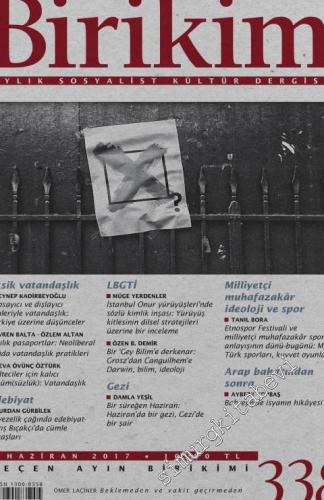 Birikim Aylık Sosyalist Kültür Dergisi - Eksik Vatandaşlık, LGBT, Gezi