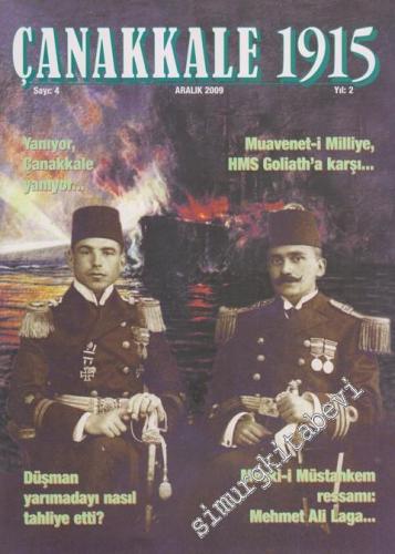 Çanakkale 1915 Dergisi - Say: 4 Yıl: 2 Aralık