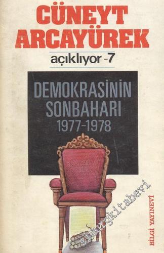 Cüneyt Arcayürek Açıklıyor 7: Demokrasinin Sonbaharı 1977 - 1978