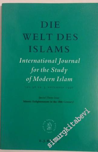 Die Welt des Islams: Internationale Zeischrift für die Geschichte des 