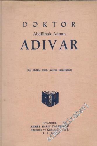 Doktor Abdülhak Adnan Adıvar