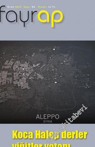 Fayrap: Aylık Popülist Edebiyat Dergisi - Dosya: Alepo Syria - Koca Ha