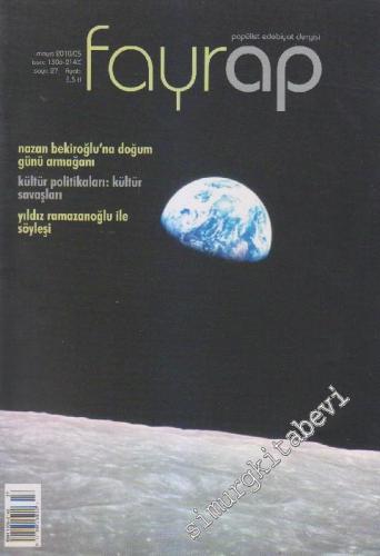 Fayrap: Aylık Popülist Edebiyat Dergisi - Sayı: 27 Mayıs