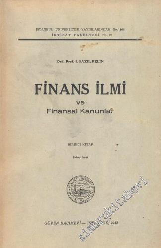 Finans İlmi ve Finansal Kanunlar