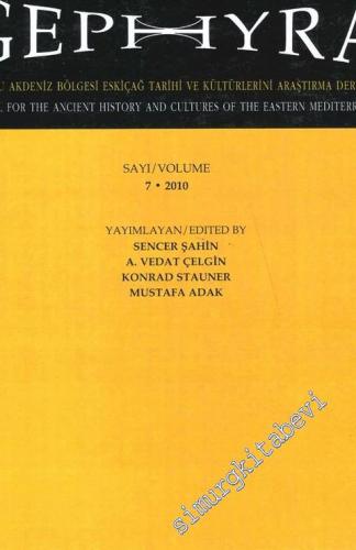 Gephyra Doğu Akdeniz Bölgesi Eskiçağ Tarihi ve Kültürlerini Araştırma 