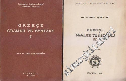 Grekçe Gramer ve Syntaks 2 Cilt TAKIM