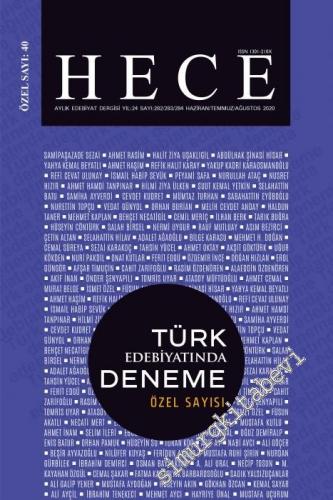 Hece Aylık Edebiyat Dergisi: Türk Edebiyatında Deneme Özel Sayısı (40)