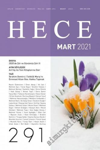 Hece Dergisi - 2020'de Şiir ve Günümüz Şiir 2 - Sayı: 291 Mart