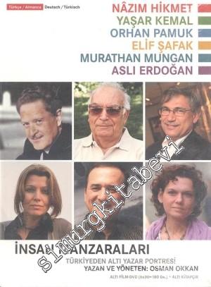 İnsan Manzaraları Türkiye'den Altı Yazar Portresi 6 Film DVD ve 6 Kita