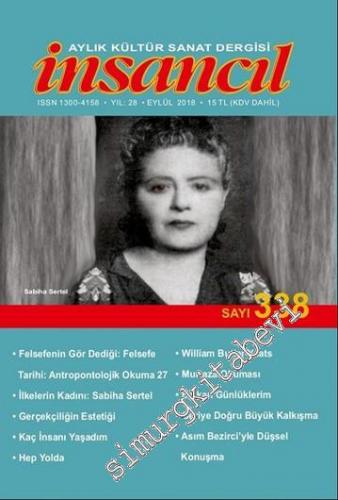 İnsancıl Aylık Kültür Sanat Dergisi - Sabiha Sertel - Sayı: 338 Yıl: 2