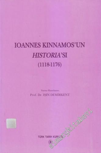 Ionnes Kinnamos'un Historia'sı 1118 - 1176