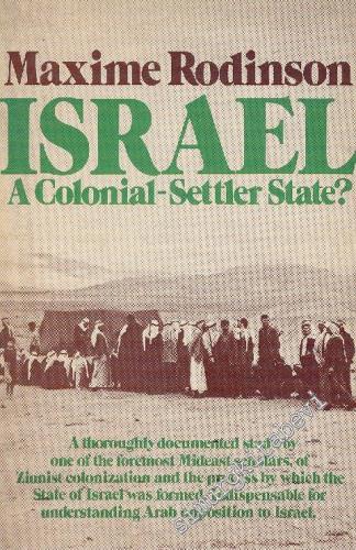 Israel : A Colonial-Settler State ?