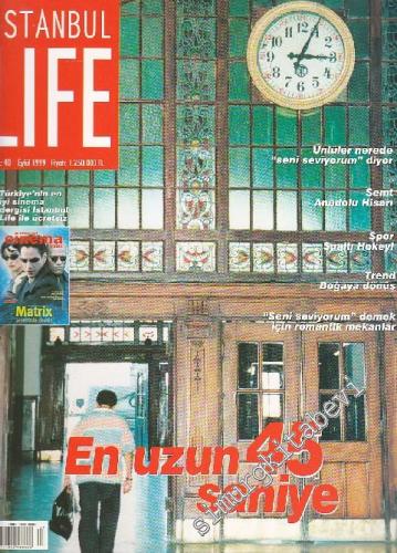 İstanbul Life - İstanbul Cinema Guide Dergisi Hediyeli - Sayı: 40 Eylü