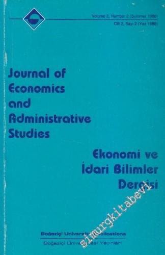 Journal Of Economics And Administrative Studies - Sayı: 2 Cilt 2 Yıl 2