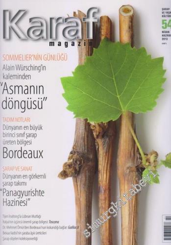 Karaf Magazin: Şarap ve Yaşam Kültürü - Sayı: 54
