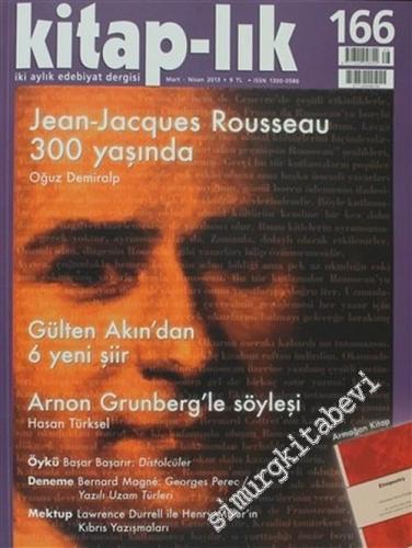 Kitap-lık: İki Aylık Edebiyat Dergisi - Jean - Jacques Rousseau 300 Ya