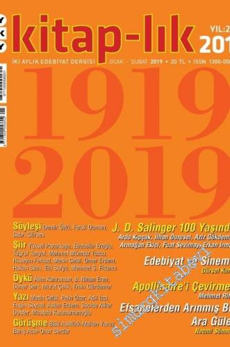 Kitap-lık: İki Aylık Edebiyat Dergisi - Salinger 100 Yaşında - Sayı: 2