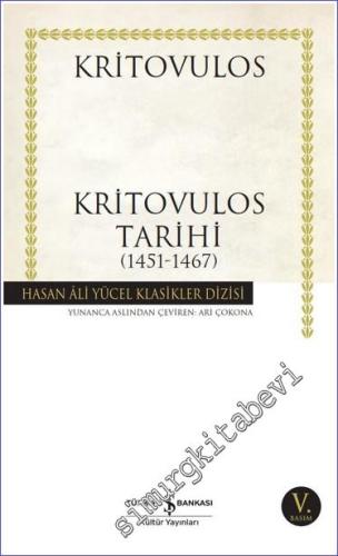 Kritovulos Tarihi 1451 - 1467 - 2023