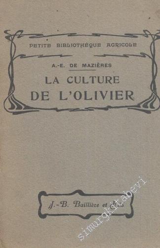 La Culture de L'Olivier