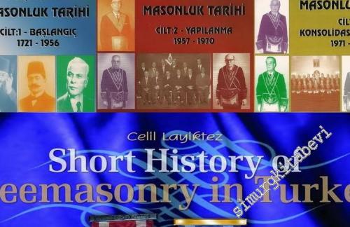 MASONİK Türkiye'de Masonluk Tarihi 1 - 2 - 3 Cilt CD